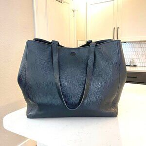 Large Allyn Leather Tote by Dagne Dover